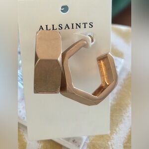 NWT ALL SAINTS Chunky Earrings